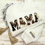 Custom Embroidered Cow Print MAMA Sweatshirt |  Mother’s Day Gift
