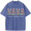 Personalized Floral "MAMA"  Vintage Washed Sweatshirt – Custom Kids Names Gift for Mom