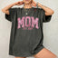 Custom Embroidered Applique Sequin Mama Washed Sweatshirt - Gift for Mom