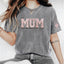 Custom Mama Sequin Embroidered Washed Sweatshirt & T-shirt & Hoodie with Kids' Names