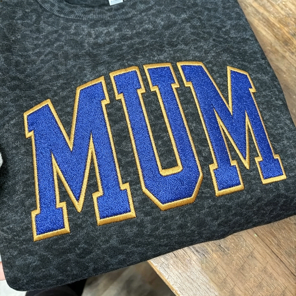 Custom MAMA Camo Sweatshirt Embroidered T-Shirt Hoodie | Mother's Day Gift
