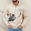 Custom Family Portrait Quarter-Zip Sweatshirt – Wear Your Memories | Gift for Mom, Family