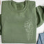 Custom Embroidered Photo Portrait Sweatshirt Gift for papà,papá,pai