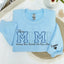 Custom Embroidered This Mimi Wears Her Heart on Her Sleeve Sweatshirt | Mother's Day Gifts