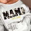 Custom Embroidered Cow Print MAMA Sweatshirt |  Mother’s Day Gift