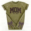 Custom Trendy and Cute Mama Embroidered Glitter Side Bow Washed Sweatshirt | Mother's Day Gift