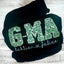 Custom Sequin GIGI Embroidery Sweatshirt Gift for grandparents