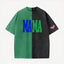 Custom Fabric Applique MAMA Two Tone Embroidered Vintage Washed T-Shirt for Mother's Day