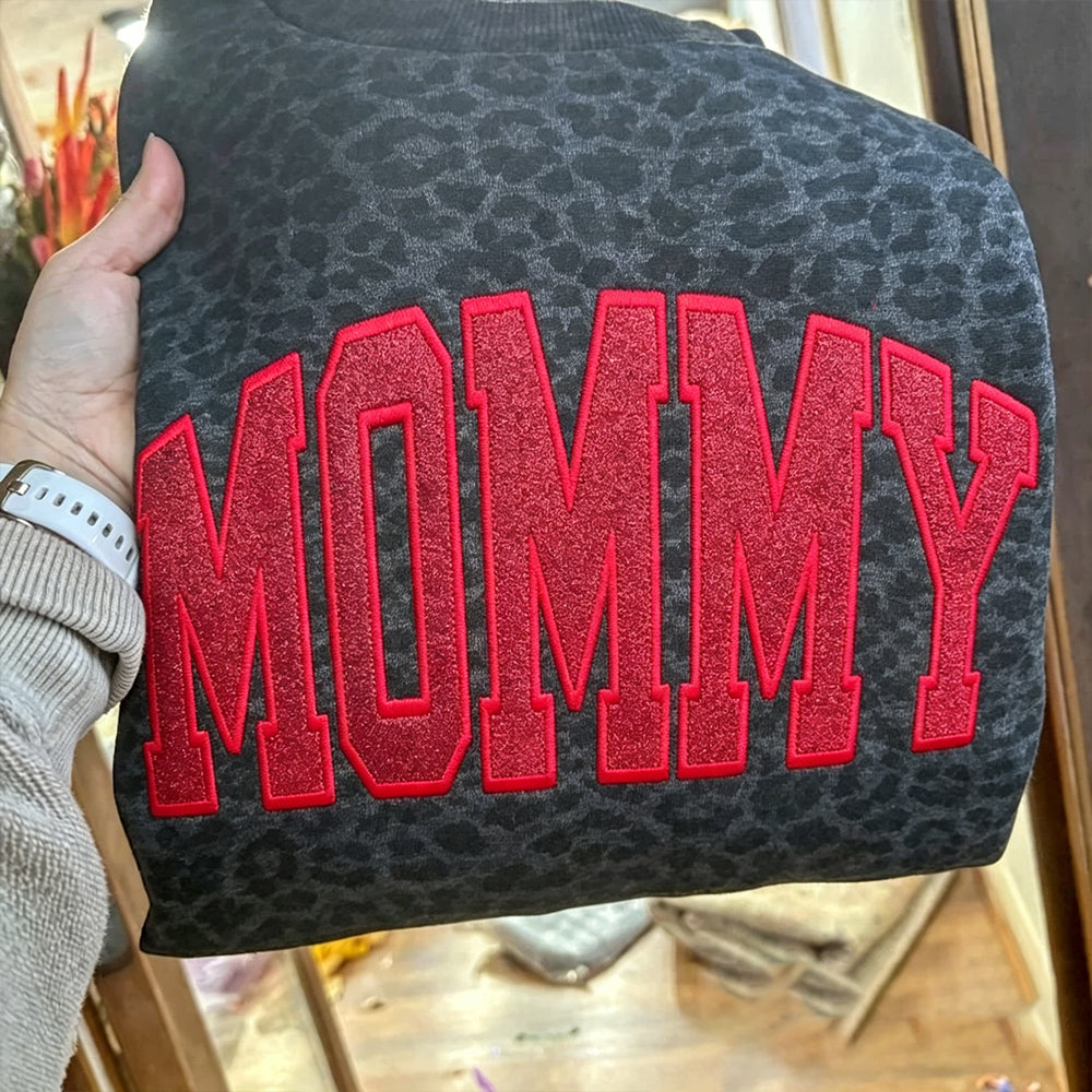 Custom MAMA Camo Sweatshirt Embroidered T-Shirt Hoodie | Mother's Day Gift