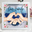 Personalized Our Family Hands Flower Shadow Box – Custom Mother’s Day Gift for Mom, Popular Family Keepsake Decor