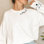 Personalized Mama T-shirt with Custom Name On The Sleeve for Mother's Day