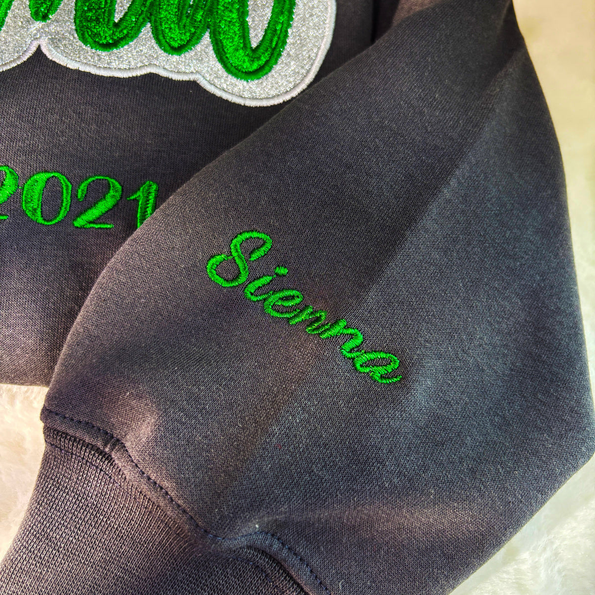 Custom Glitter Mama/Grandma Applique Sweatshirt /Hoodie | Mother's Day Gifts for Mom