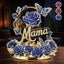 Custom Flower Acrylic Plaque - Personalized Mother's Day Gifts For Mom, Grandma