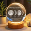 Personalized Mommy's Universe Crystal Ball Night Light | Mother's Day Gift