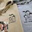 Custom Parent-Child Photo Outline Embroidered Sweatshirt - Surprise Mother's Day gift