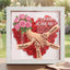 "Pink Roses"-Personalized Mom Holding Hands  Shadow Box-Mother's Day Remembrance Frame, In Loving Memory Gift