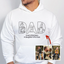 Custom Papa,Dad Ever -Embroidered Sweatshirt For Father's Day - Gifts for Dad, Papa, Daddy and Grandpa