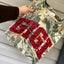 Custom Sequin MAMA Sweatshirt Personalized Glitter Letters Vintage Style Mother’s Day Gift for Mom