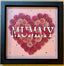 Custom Personalized Flower Shadow Box for Mother’s Day gift