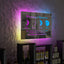 Custom Led Mirror Light Frame With Text And Date-Mum's Universe