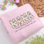 Personalized Nana Sweatshirt with Grandkids' Names - Floral Grandma Gift