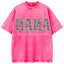 Personalized Floral "MAMA"  Vintage Washed Sweatshirt – Custom Kids Names Gift for Mom