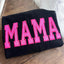 Custom Viral Side Bow Glitter MAMA Sweatshirt | Mother's Day Gifts
