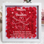 Personalized Flower Shadow Box, mother and daughter hand by hand- Mother's Day Gift