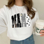 Custom Edgy Mama Crew Sweatshirt Western Clothing | Mother's Day Gifts
