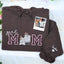 Custom Girl Mom with Embroidered Portrait from Photo and Kids Name Sweatshirt | Mother's Day Gift