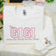 Custom Embroidered This Gigi Wears Her Heart on Her Sleeve Sweatshirt | Mother's Day Gifts