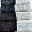 Custom Papa,Dad Ever -Embroidered Sweatshirt For Father's Day - Gifts for Dad, Papa, Daddy and Grandpa