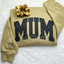 Custom Mom &Mama Glitter Applique Embroidered T-shirt &Sweatshirt