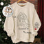 Custom Photo Outline Embroidered Sweatshirt with Sign Language | Mother's Day Gift