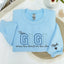 Custom Embroidered This Gigi Wears Her Heart on Her Sleeve Sweatshirt | Mother's Day Gifts