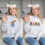 Wear Your Heart on the Inside – Custom Mama Reversible Sweatshirt |Mother's Day Gift