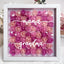 Custom Personalized First Mom Now Grandma Flower Shadow Box, Shadowbox Heart Mom Frame Gift | Mother’s Day gift
