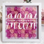 Personalized Flower Shadow Box With Kid's Name - Mother's Day Gift