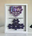 Mother's Day Jigsaw Puzzle Flower Shadow Box | Customized Gift for Mom