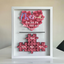 Mother's Day Jigsaw Puzzle Flower Shadow Box | Customized Gift for Mom
