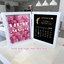 Mum We Love You With REAL MOON PHASE Anniversary Calendar - Personalized Flower Shadow Box