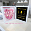 Mother's Day With REAL MOON PHASE Anniversary Calendar - Mummy's Universe Personalized Flower Shadow Box