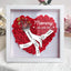 Mom Hands Holding We Love You - Personalized Flower Shadow Box With Led Light