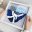 Mom Hands Holding We Love You - Personalized Flower Shadow Box With Led Light
