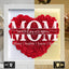 We Love You Mom - Personalized Flower Shadow Box With LED Light | Mother's Day Gifts