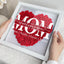 We Love You Mom - Personalized Flower Shadow Box With LED Light | Mother's Day Gifts