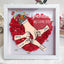 Family Love Blooms Forever - Custom Mother's Day Personalized Flower Shadow Box With Led Light Personalized Gift for mom,grandma