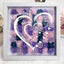 Mom Grandma Hearts Custom Kids' Names - Personalized Flower Shadow Box With LED Light | Mother's Day Gifts