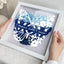 A Love That Lives On - Personalized Flower Shadow Box LED Light - A Memorial Gift With Butterflies | Mother's Day Gifts