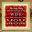 Having You As My Wife Mother's Day Gift - Personalized Flower Shadow Box With LED Light